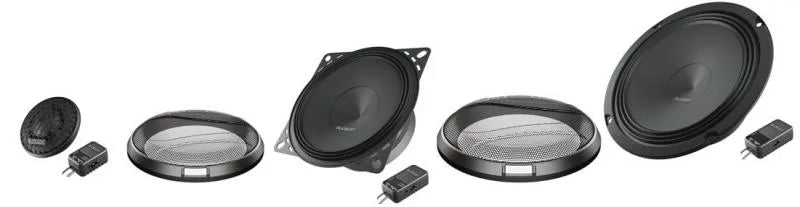 Prima 375W 4Ohm 3-Way Speaker Kit W/ Crossover