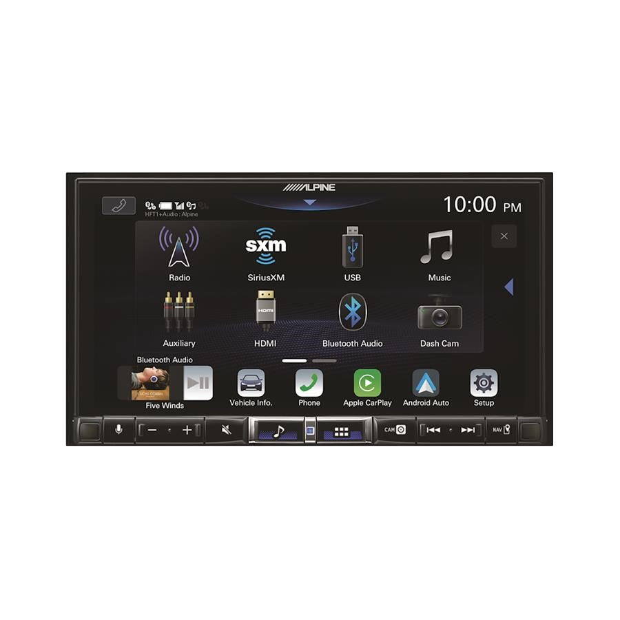 7-inch Digital Multimedia Receiver with HD Display and Hi-Res Audio Playback