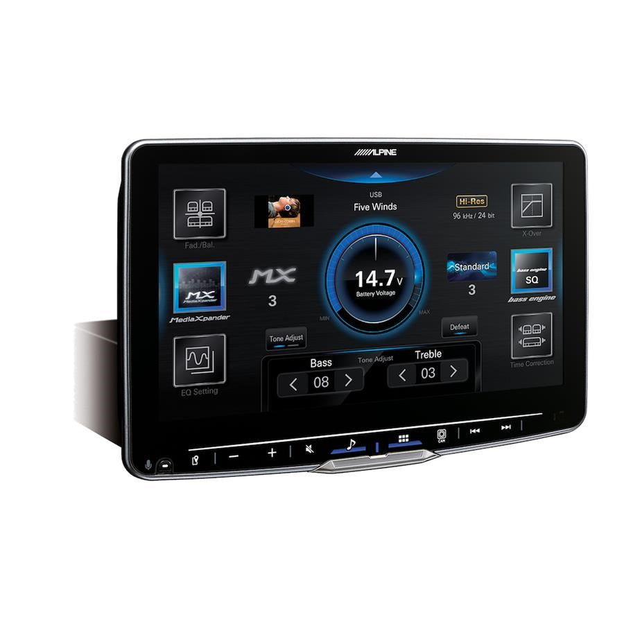 Halo Digital Multimedia Receiver with 9-inch HD Display and Hi-Res Audio Playback
