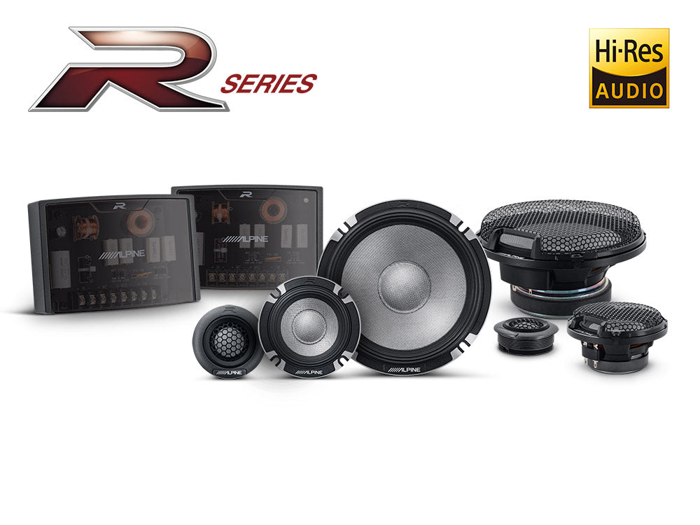 Next-Generation R-Series Pro 3-Way Component Speaker Set