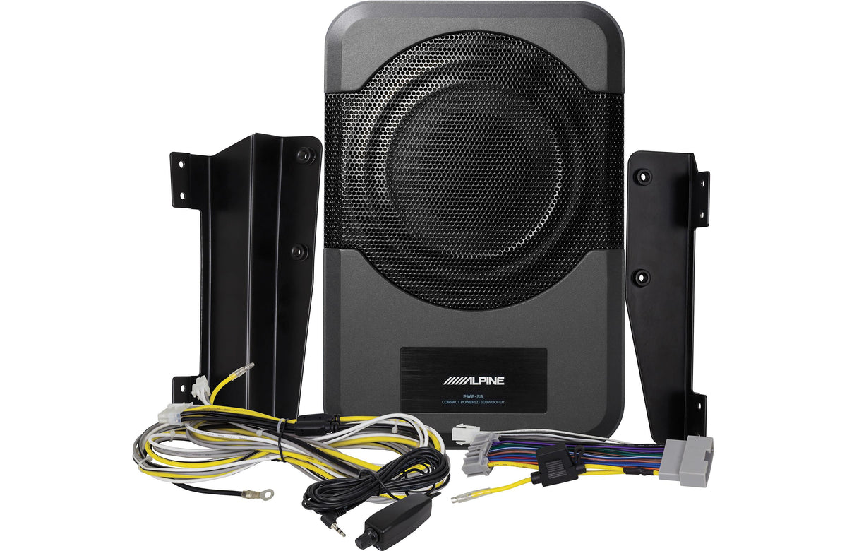 8&quot; Compact Powered Subwoofer System for 2011-Up 4-door Jeep Wrangler JKU