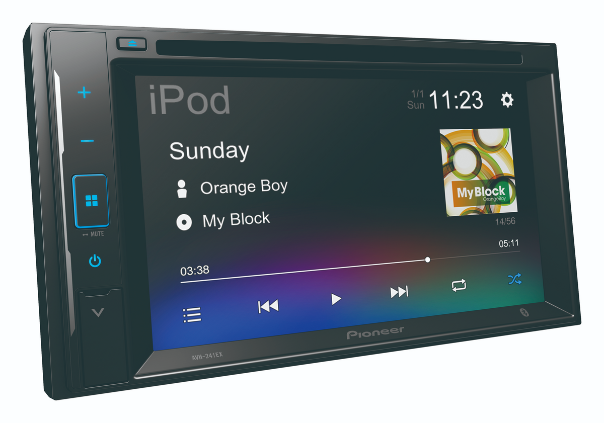 6.2&quot;- Resistive Touchscreen, DVD Receiver