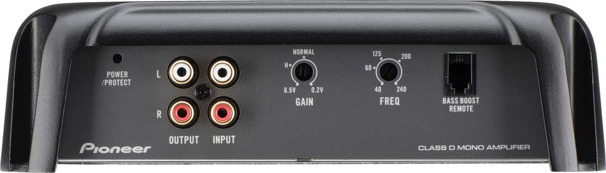 Mono subwoofer Class D amplifier — 2400w Max Power