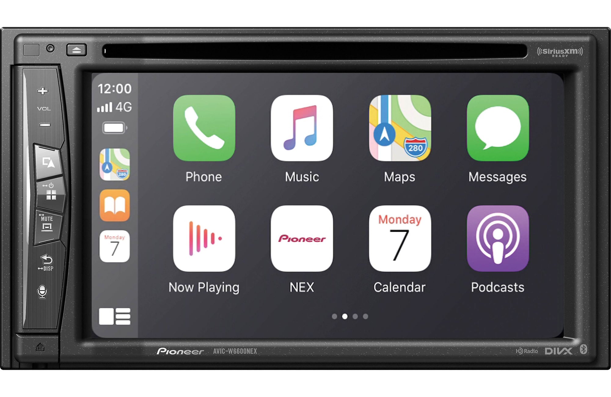 6.2" with wireless Apple CarPlay - Multimedia Navigation Receiver