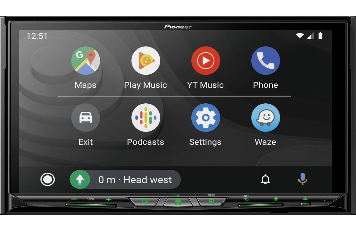 7&quot; - Android Auto and Apple CarPlay (wired/wireless)- Multimedia Navigation Receiver