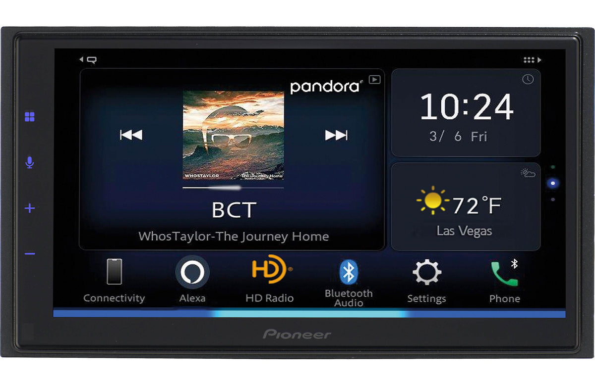 6.8&quot;  with Android Auto and Apple CarPlay - Multimedia Digital Media Receiver