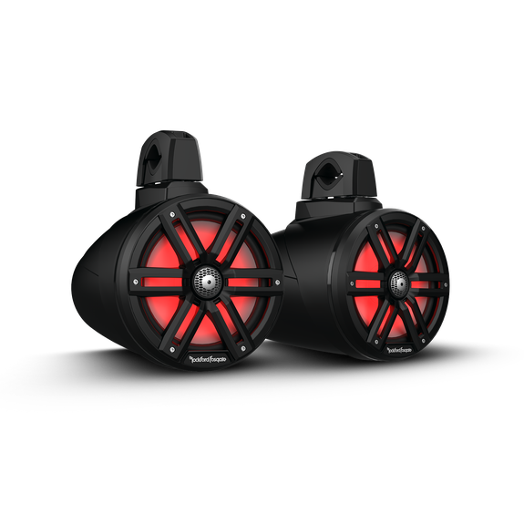 M2 8” Color Optix™ 2-Way Wake Tower Speakers - Black