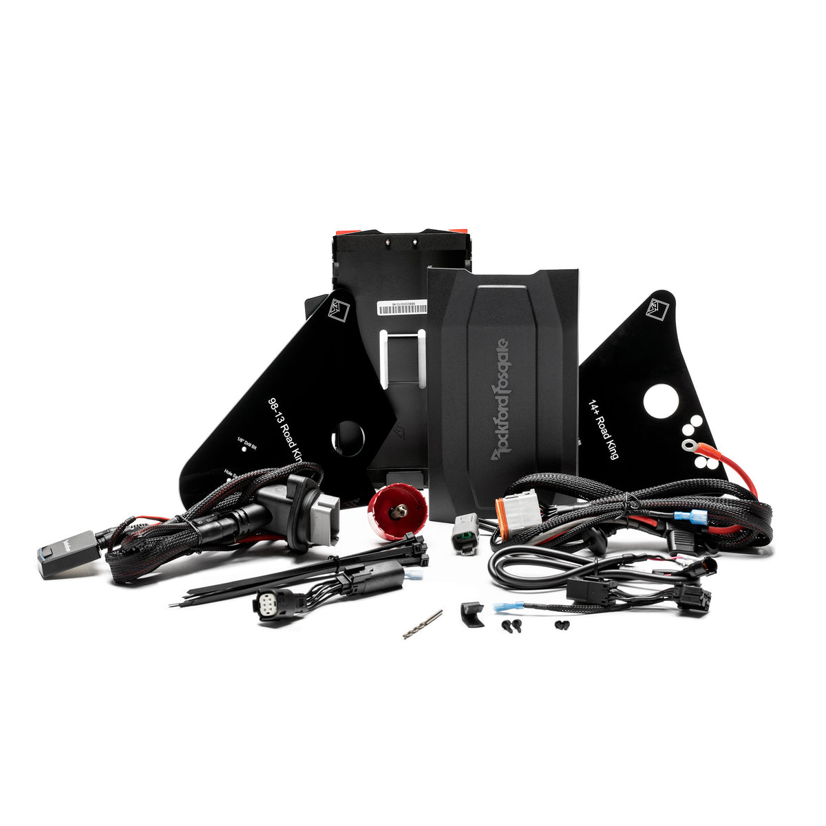 Complete Amp Install Kit for Select 2014+ Harley Davidson Motorcycles