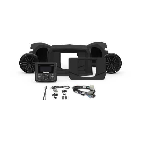 RZR Stage 1: PMX-1 and Front Speaker Kit for Select Polaris® RZR® Models (Gen-3)