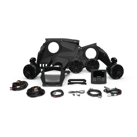 X3 Stage 2: PMX-1, Front &amp; Rear Element Ready™ Speaker Kit for Select Can-Am® Maverick X3 Models (Gen-3)