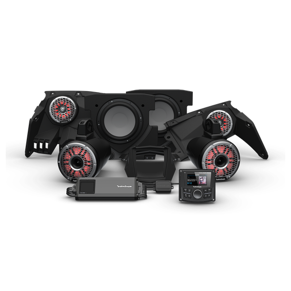 X3 Stage 6: PMX-3, 1500 Watt, Front Color Optix™ Speaker, Dual Subwoofer and Rear Horn Speaker Kit for Select X3 Models (Gen-3)