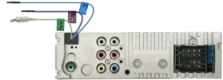 SDin Mechless Marine Receiver (3" Display - BT / USB / AUX / Camera Input)