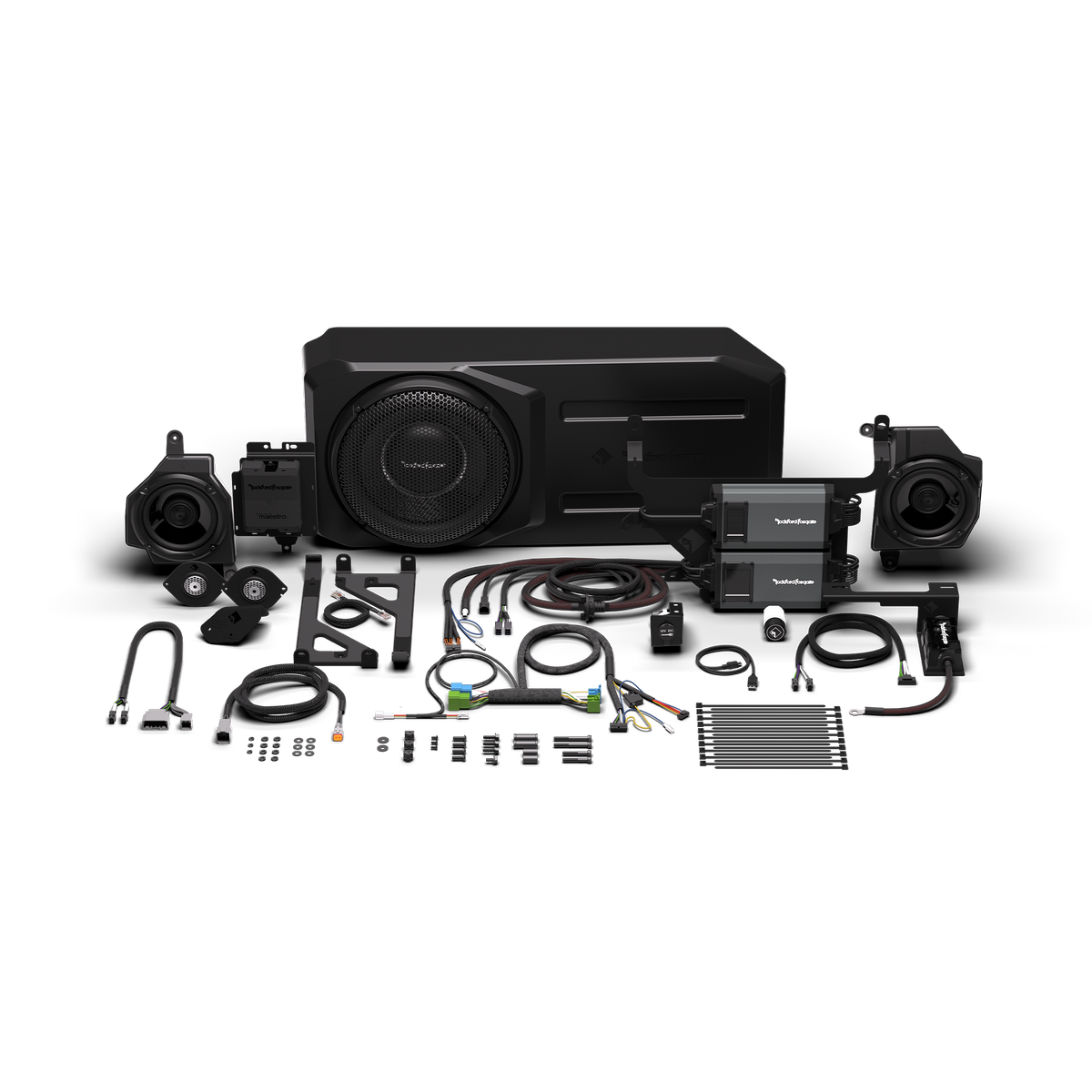 1,800 Watt All-In-One Audio Kit for Select 2024+ Jeep Gladiator JL