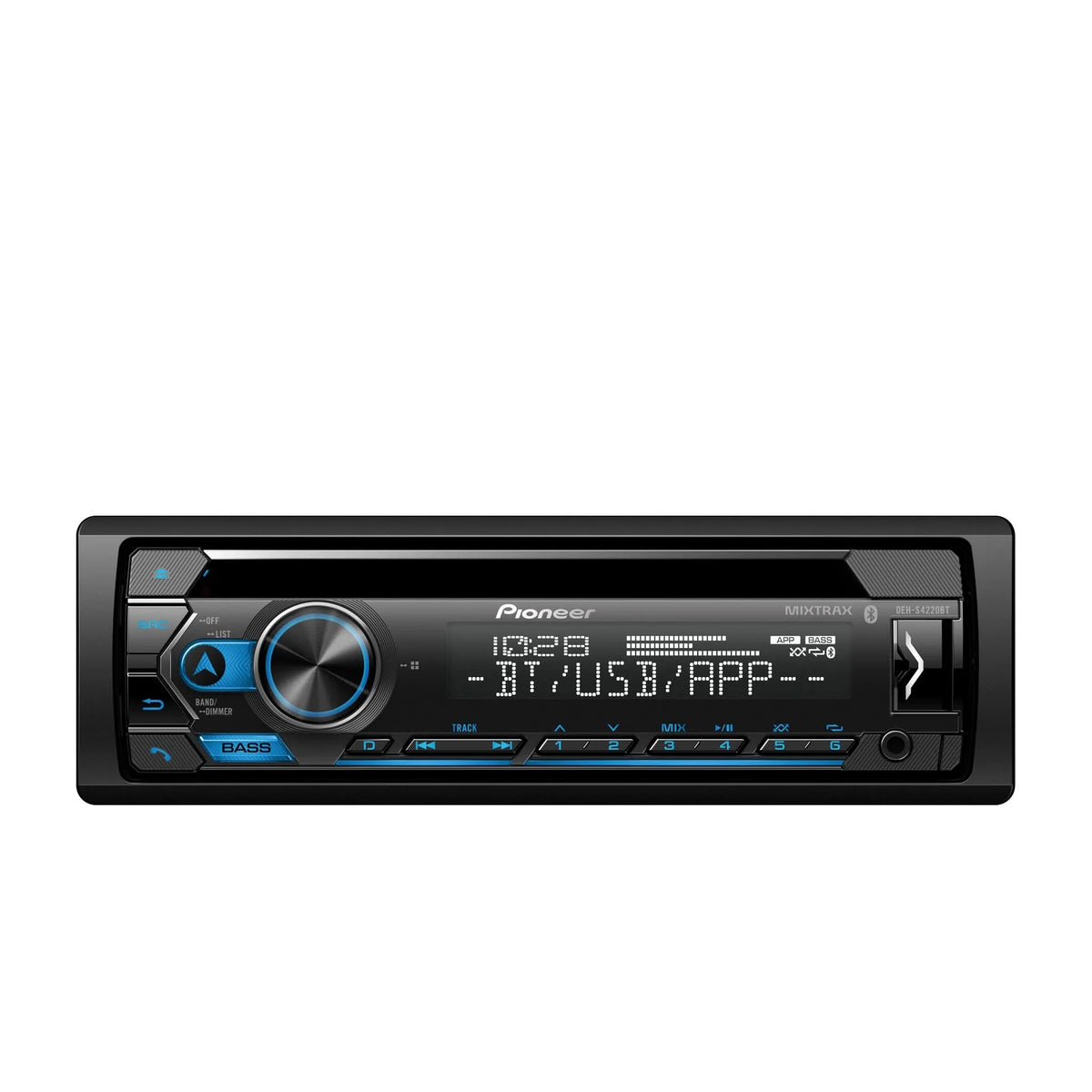 DEH-S4220BT - 1-Din Bluetooth Cd Car Stereo Receiver - OPEN BOX