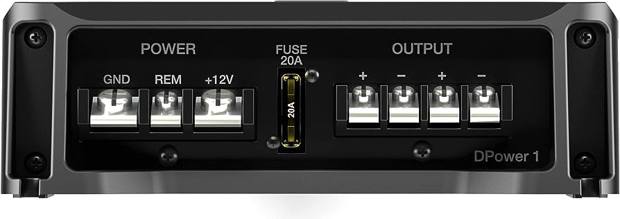 D-Class 4 Channel Amplifier