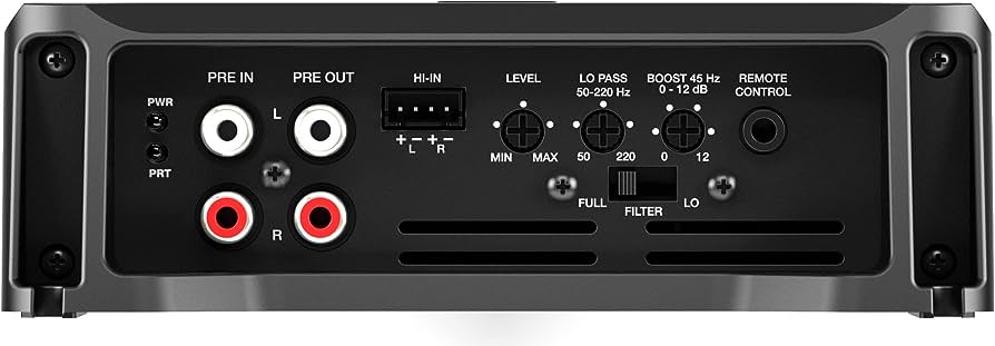 D-Class 4 Channel Amplifier