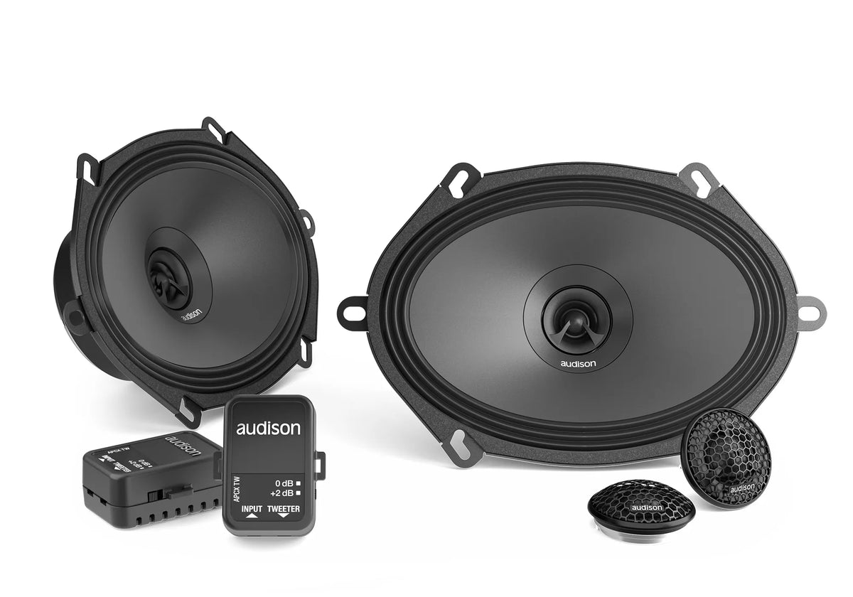 Prima 300W 2-Way 4Ohm 5x7&quot; Speaker Kit W/ Crossover