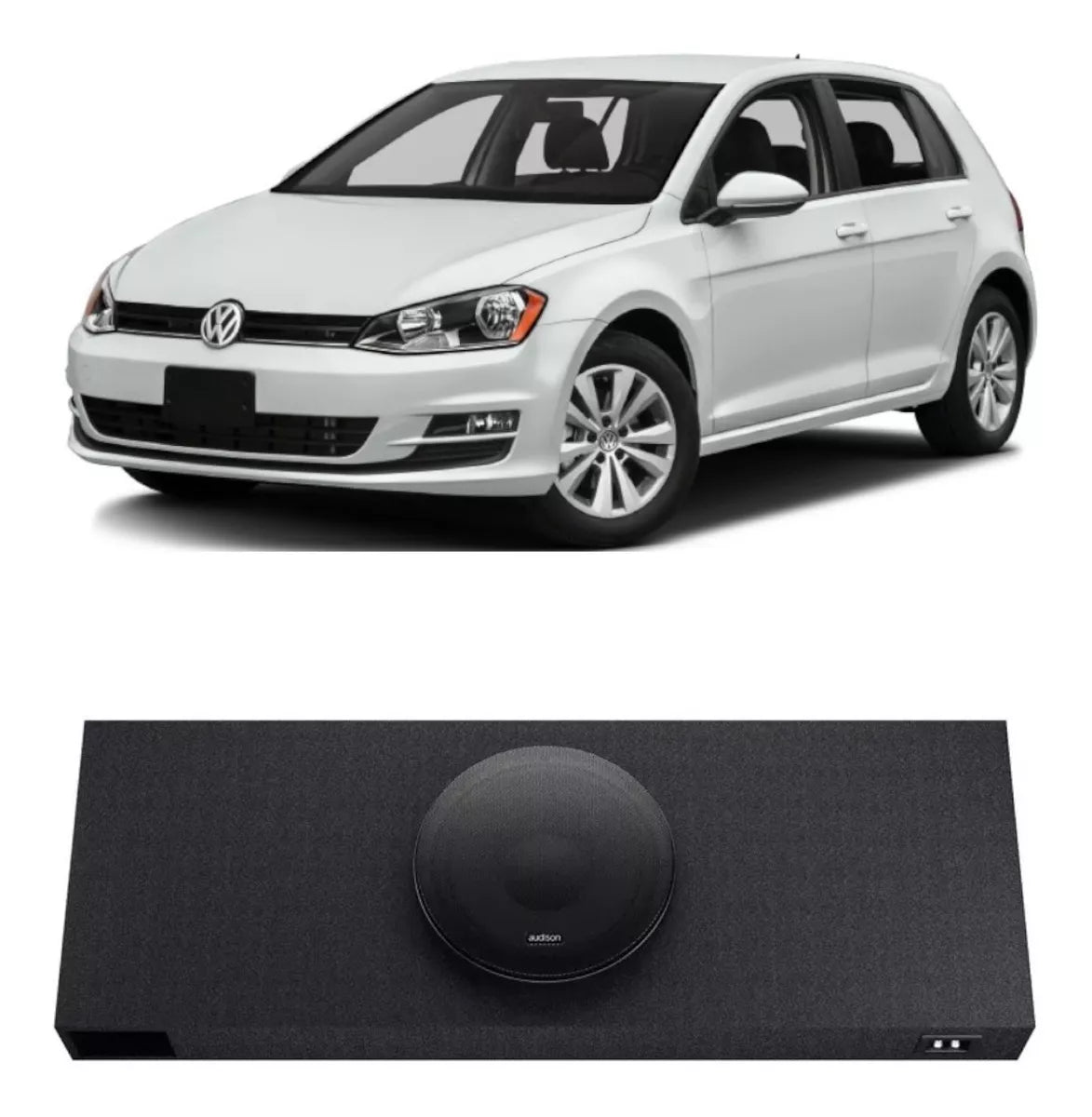 Prima 900W Enclosed Woofer Box For VW Golf MK7