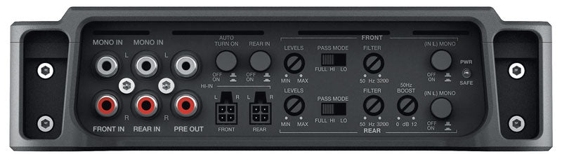 High Power D-Class Four Channel Amplifier