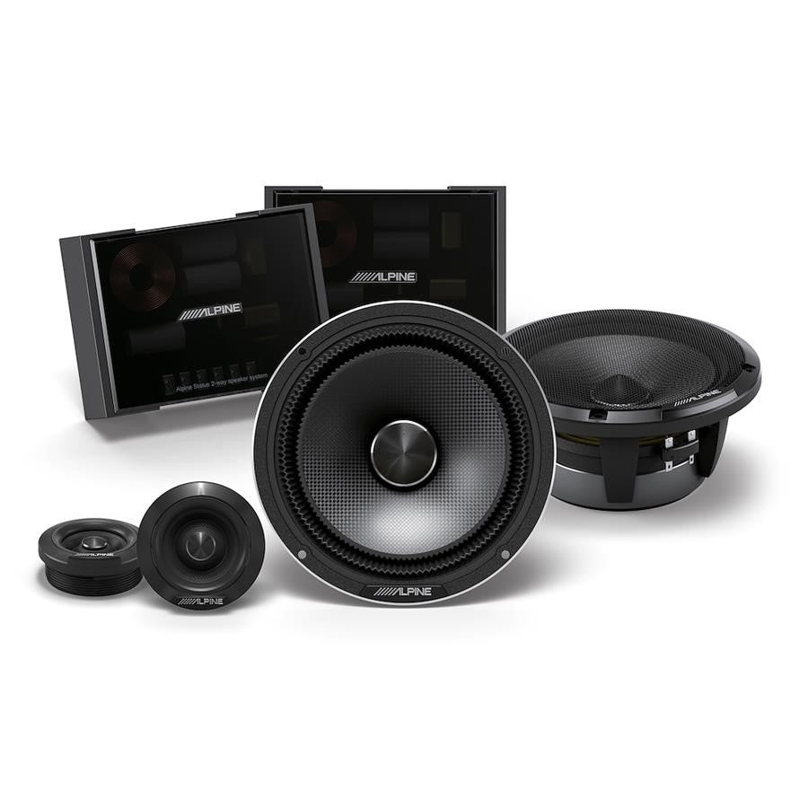 Status Hi-Res 6.5” 2-Way Slim-fit Component Speaker Set