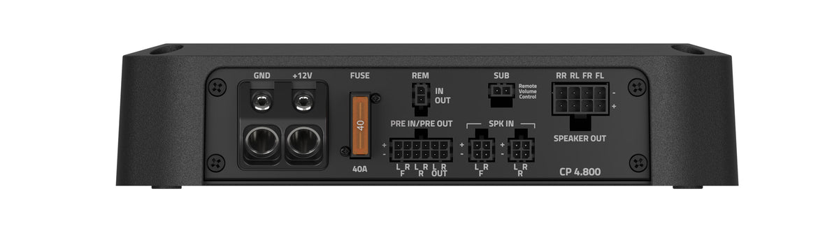 4x190W D-Class 4-Channel Amplifier