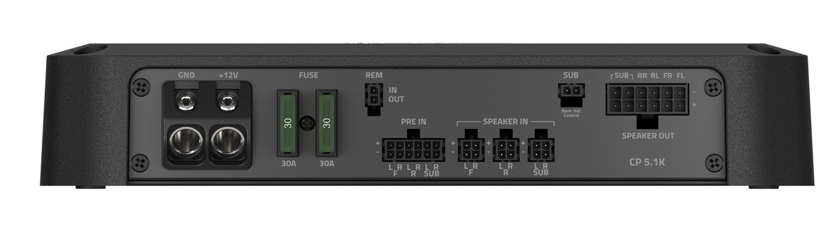 D-Class 5-Channel Amplifier 4x130W+1x510W