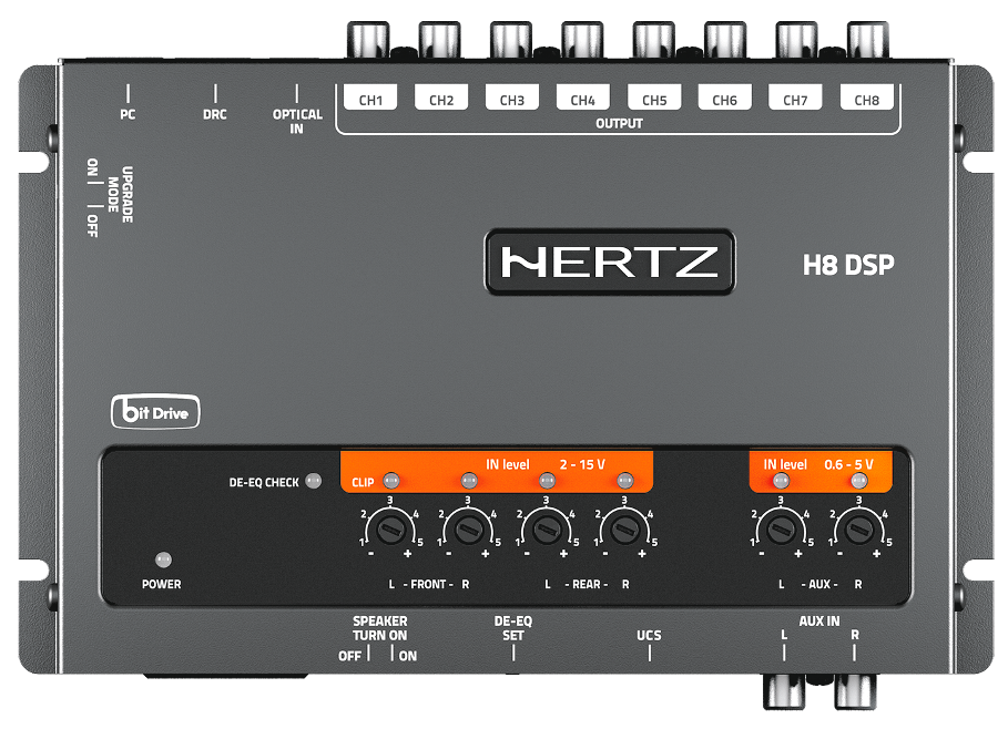 8 Ch Digital Processor + DRC HE