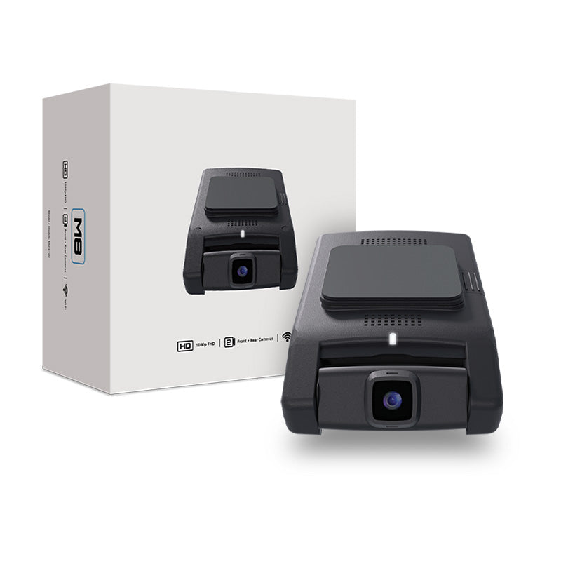 Momento M8 FHD Front and Rear Dash Cam with Wi-Fi/GPS