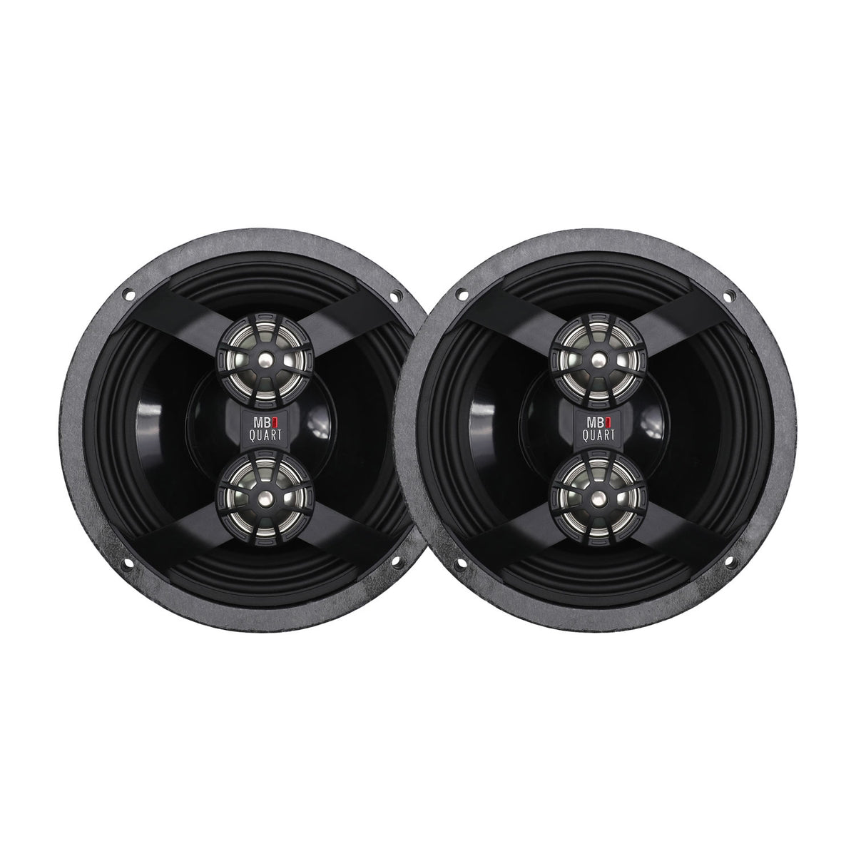6.5" 3-Way 2 Ohm Coaxial Speaker System for Harley-Davidson - Directly Upgrades the Front Speakers.