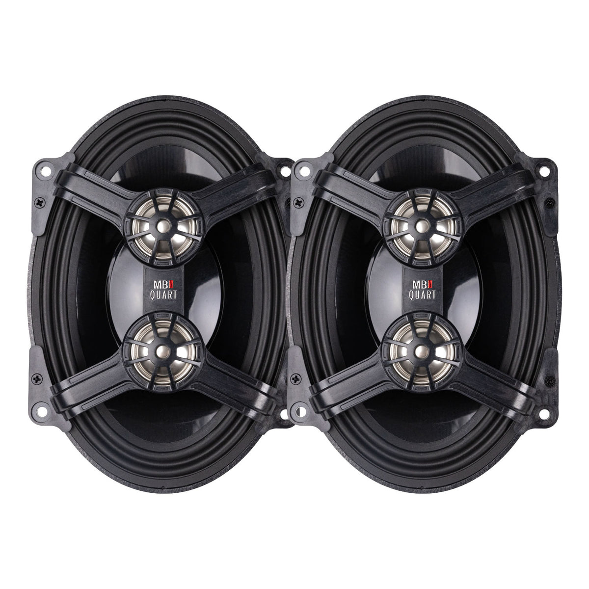 5x7" 3-Way 2 Ohm Coaxial Speakers for Harley-Davidson - Directly Upgrades the Saddlebag Speakers.