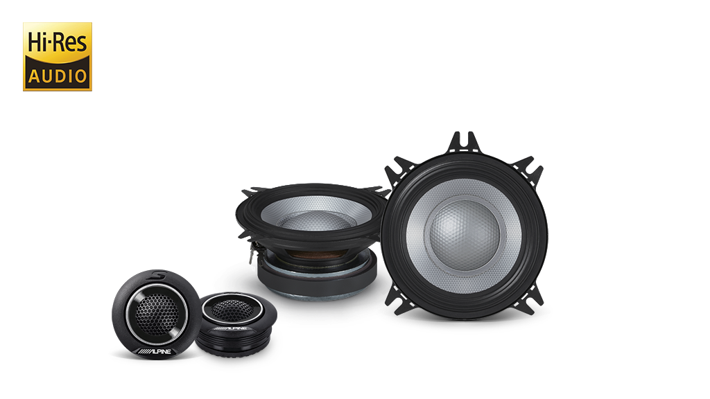 Next-Generation S-Series 4&quot; Component 2-Way Speaker Set