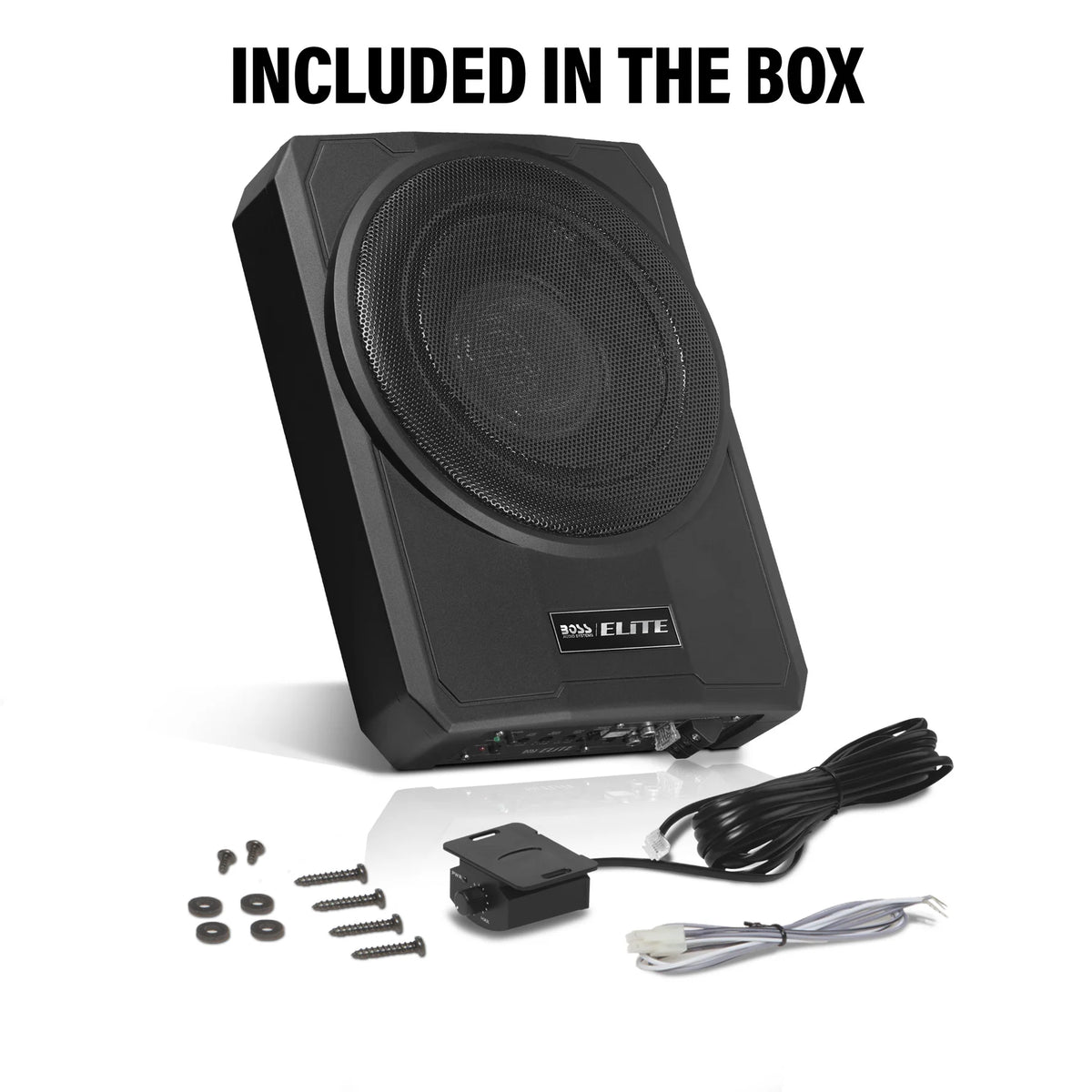 Single 500W RMS Amplified Subwoofer Enclosure