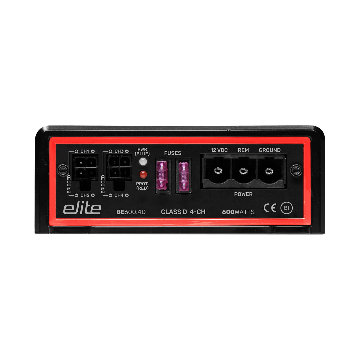 600W RMS 4 Channel Class D Full Range Amplifier