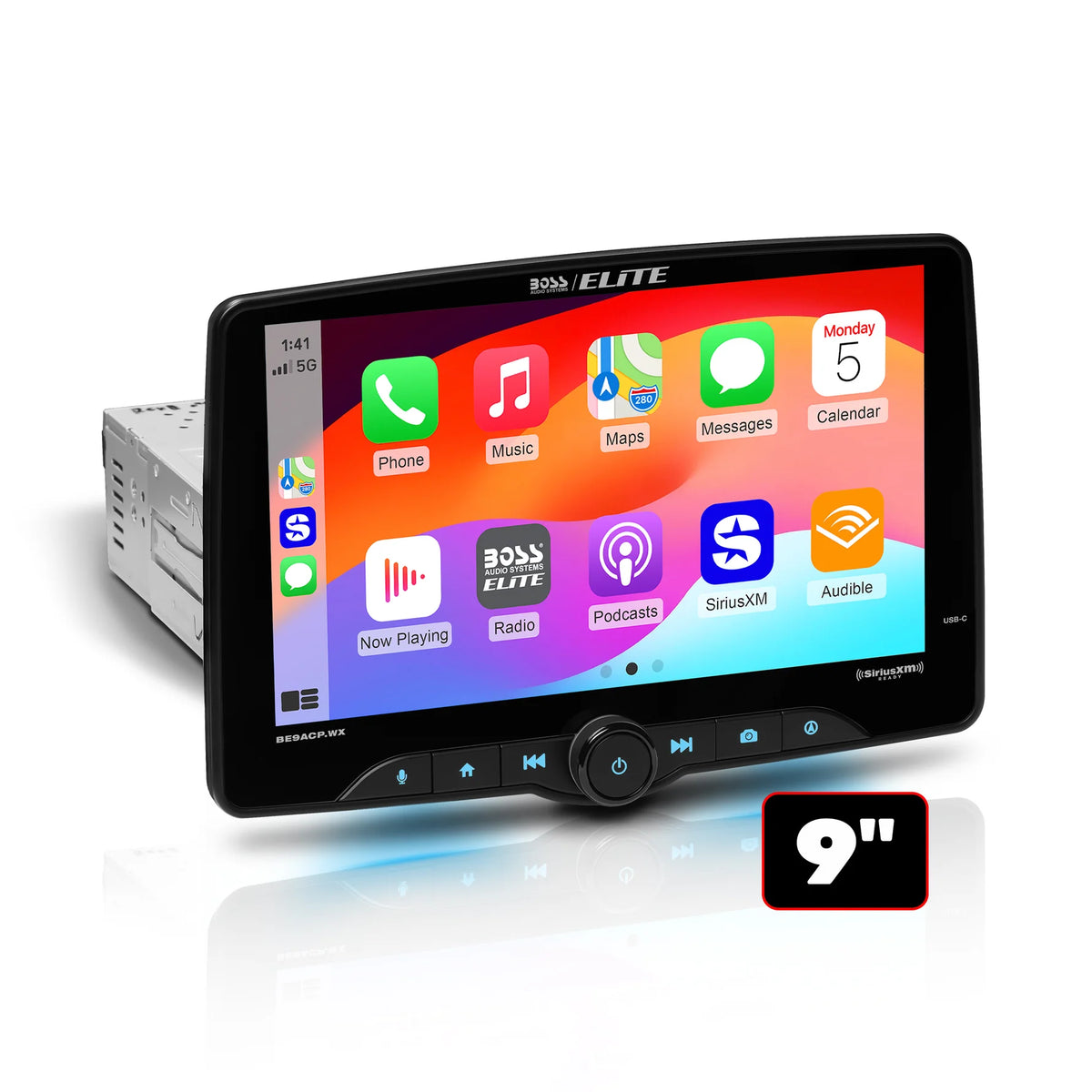 9" Floating Digital multimedia receiver (No Disk)