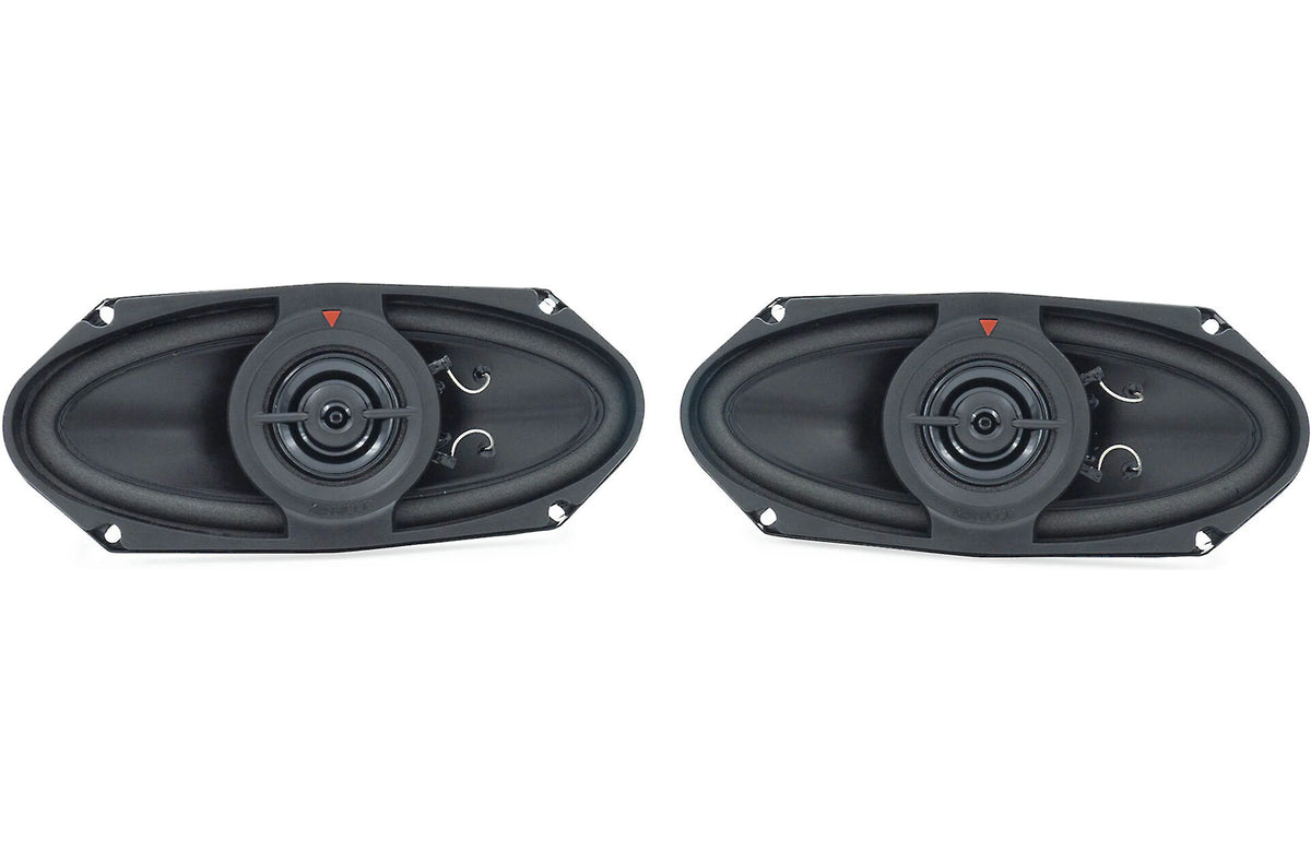4"x10" 2-way car speakers