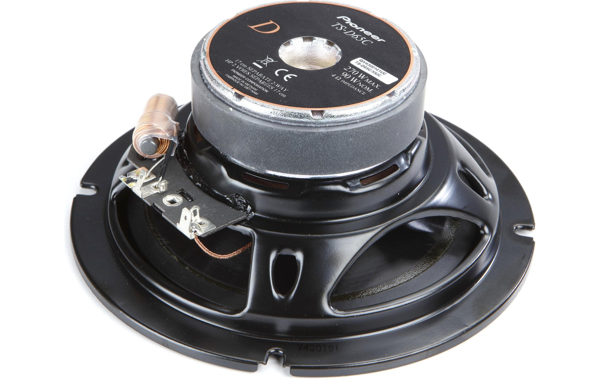 D Series 6-1/2&quot; Component Speaker System