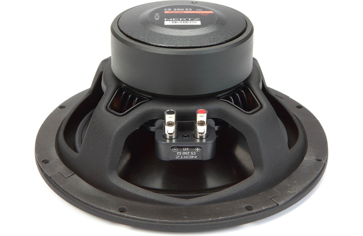 Cento Series 10&quot; Shallow-Mount 2-Ohm Component Subwoofer