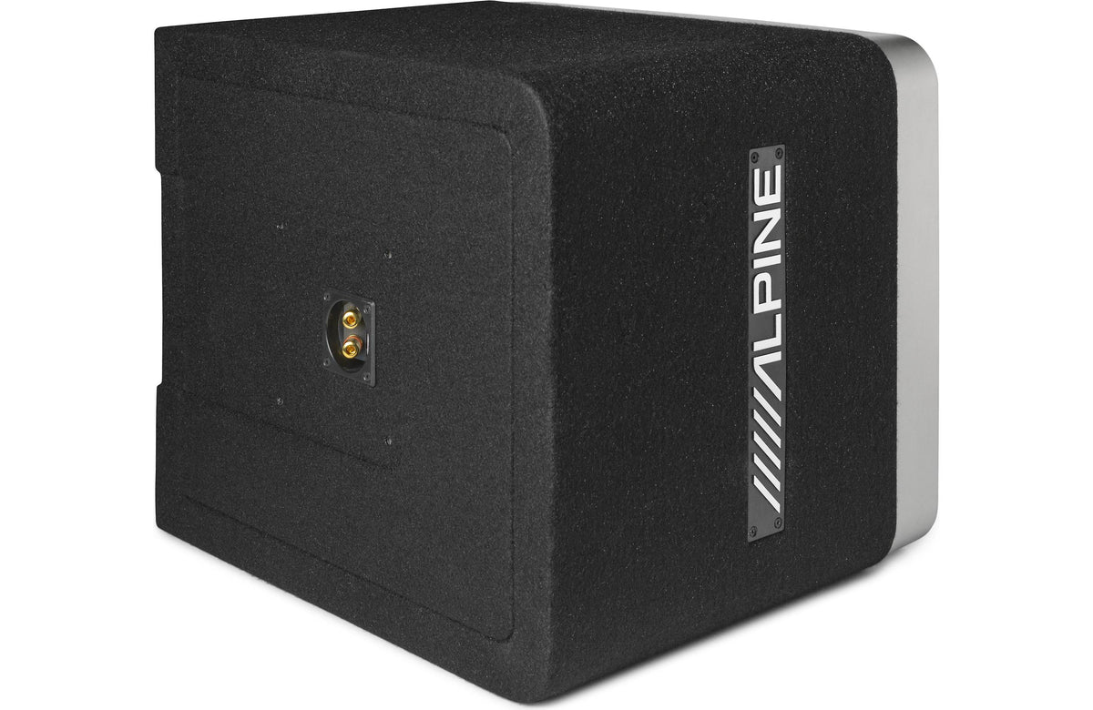 Next-Generation 12-inch R-Series Alpine Halo Preloaded Subwoofer Enclosure with ProLink