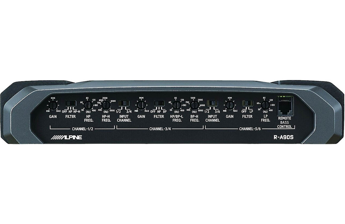 R-Series 6/5/3 Channel Power Amplifier with Staggered Power