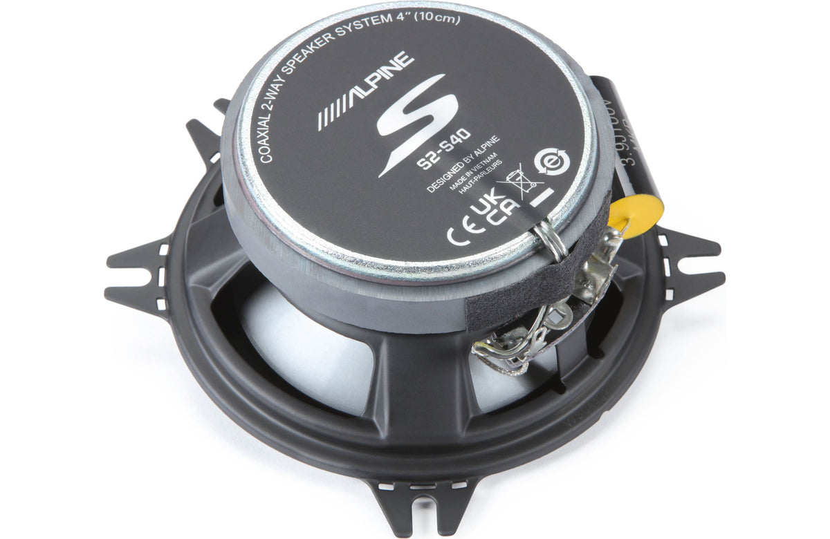 Next-Generation S-Series 4&quot; Coaxial 2-Way Speaker Set