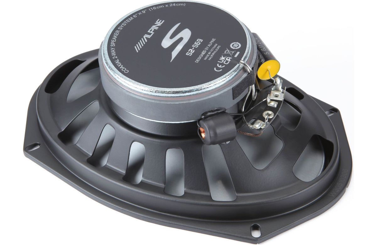 Next-Generation S-Series 6x9&quot; Coaxial 2-Way Speaker Set