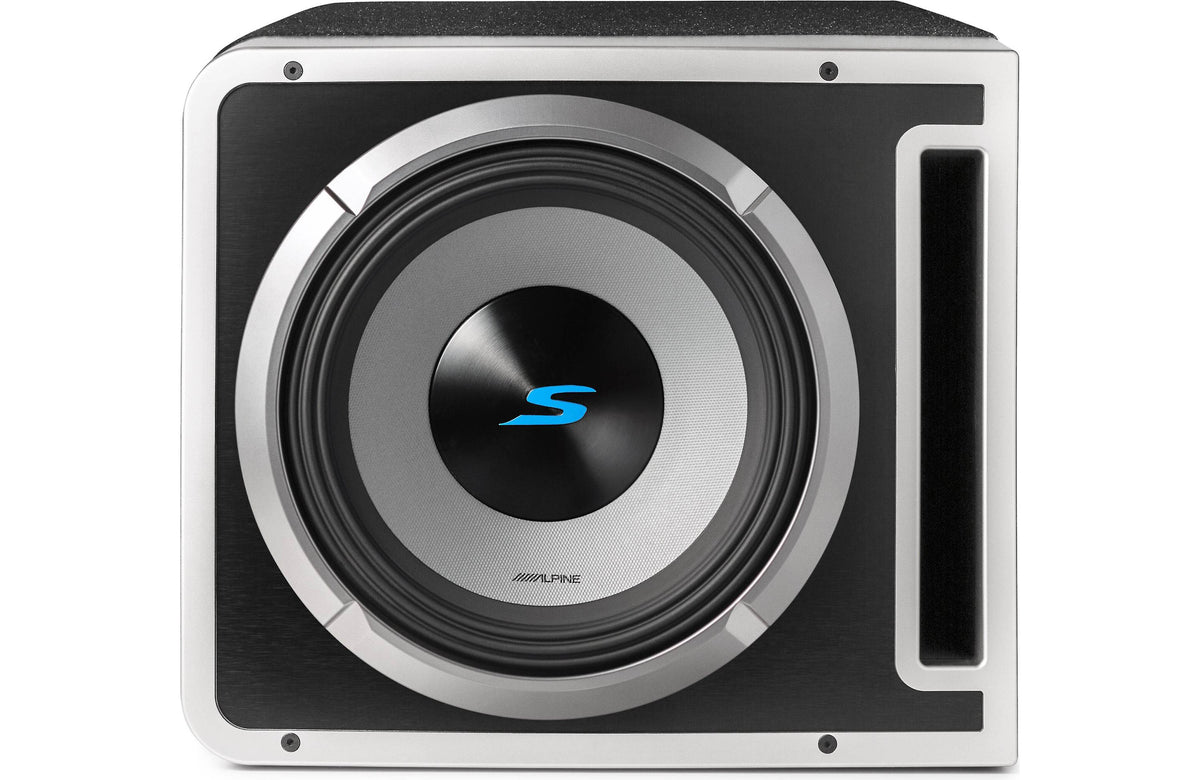 Single 12&quot; Alpine Halo S-Series Preloaded Subwoofer Enclosure with ProLink™