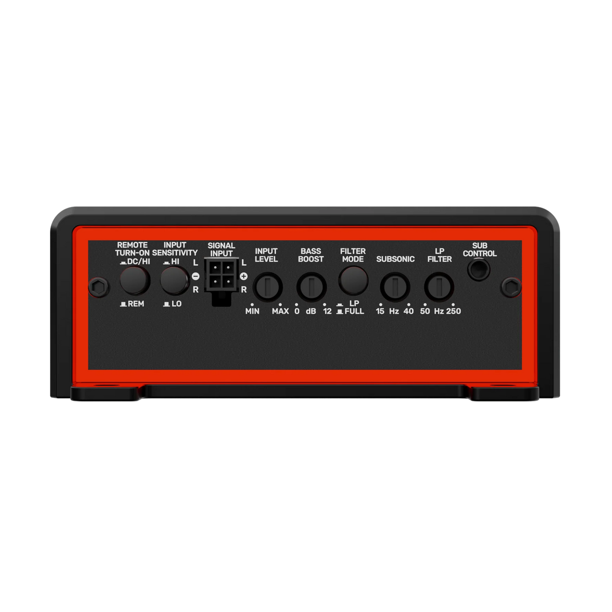 600W RMS Mono Class D Amplifier with Remote Subwoofer Level Control