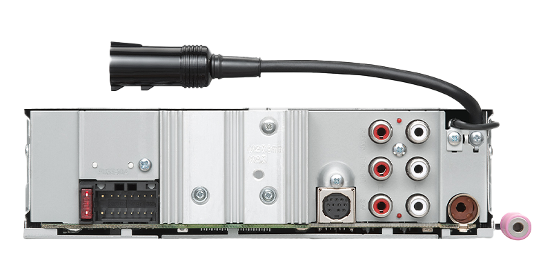 SDin Mechless Marine Receiver (USB / AUX / Bluetooth / SiriusXM Ready)