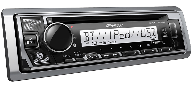 SDin Marine Receiver (CD / USB / AUX / Bluetooth / SiriusXM Ready)