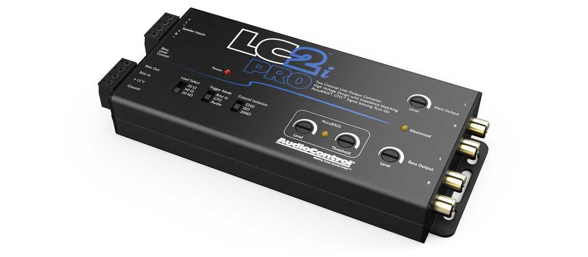 AudioControl 2-Channel Line Out Converter with AccuBASS