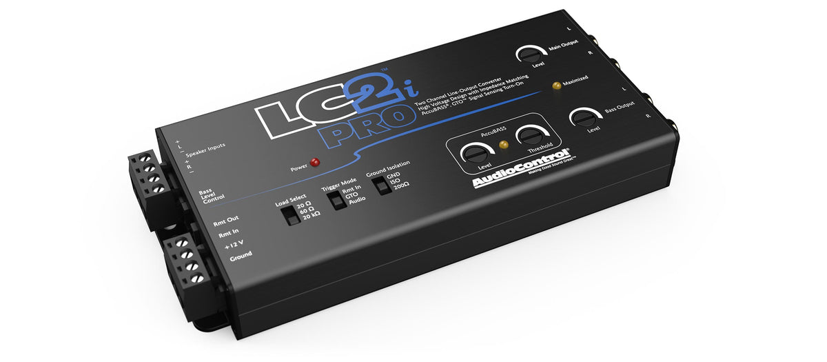 AudioControl 2-Channel Line Out Converter with AccuBASS