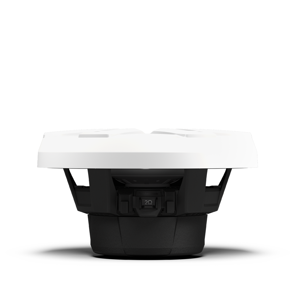 White 10&quot; Color Optix infinite baffle marine subwoofer, DVC (4Ω) 400 watts RMS,