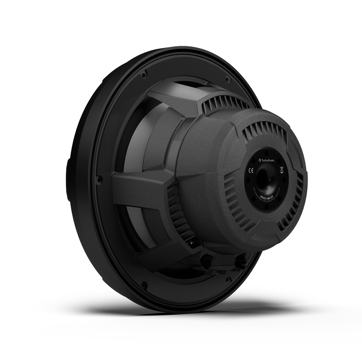 Black 10&quot; Color Optix infinite baffle marine subwoofer, DVC (4Ω) 400 watts RMS,