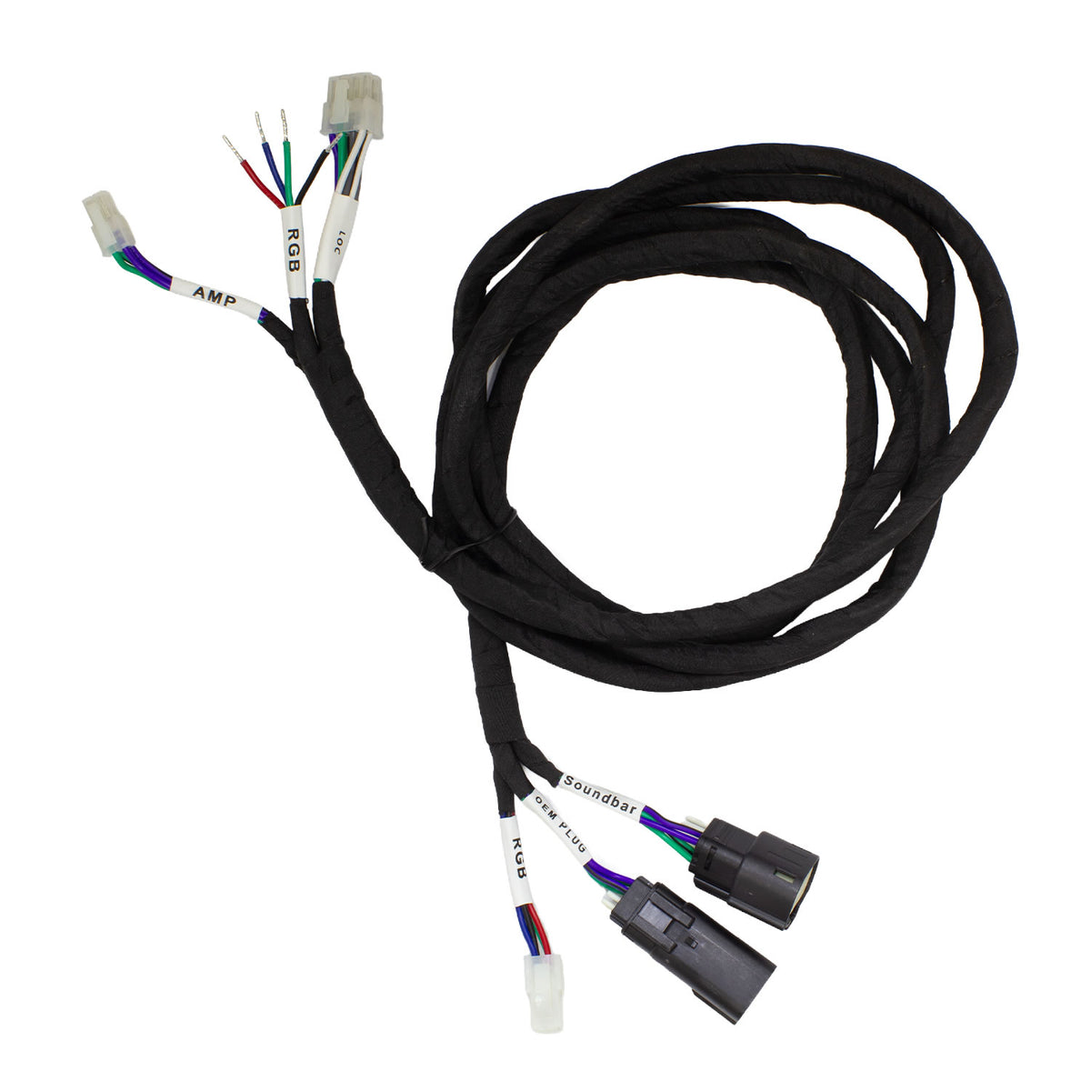 LOC Kit for 2018-2025+ Jeep JL and JT Include LOC, Amp bracket and Harness